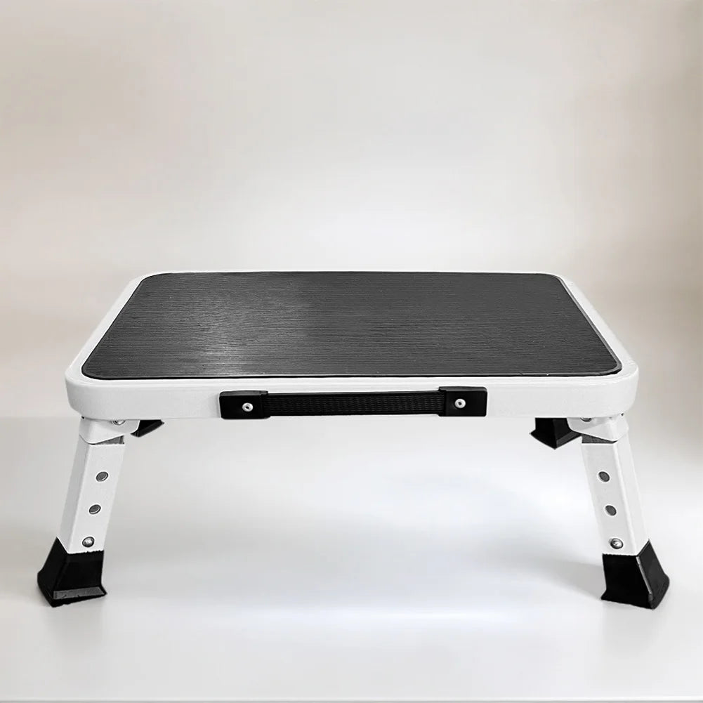 1 Step Foldable Heavy Duty Stepladder with Wide Pedal Lightweight Step Stool Ladder Stool for Adults Household Outdoor Indoor