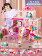Kids Toy Play House Girl Little Princess House Girl Castle Doll House Birthday Gift over 3 Years Old 6