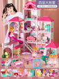 Kids Toy Play House Girl Little Princess House Girl Castle Doll House Birthday Gift over 3 Years Old 6