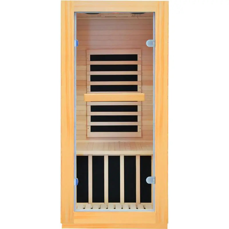 Single Infrared Sauna Room - Personal Heat Therapy Solution for Relaxation and Detoxification