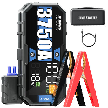 Car 6250A 30000mAh Portable 12V  Jump Starter Power Bank 12V Auto Battery Charger Booster Starting Device