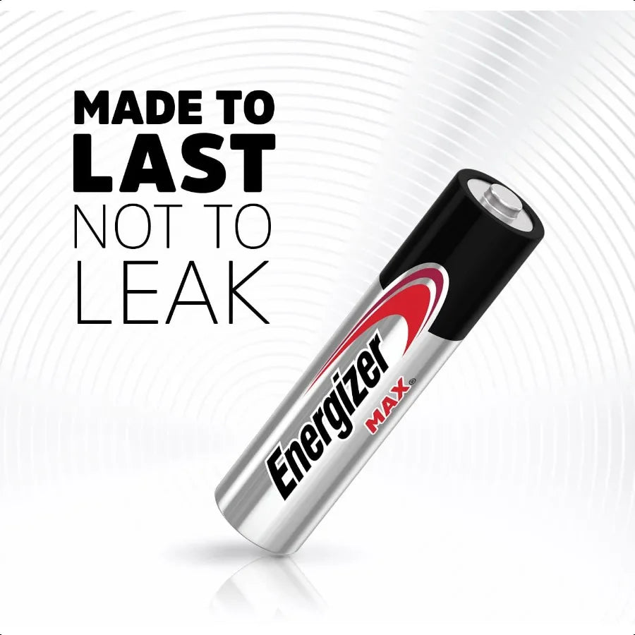 Energizer MAX AAA Batteries 24 Pack Triple A Alkaline Batteries