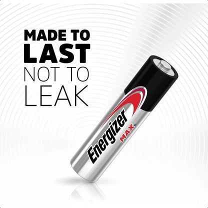 Energizer MAX AAA Batteries 24 Pack Triple A Alkaline Batteries