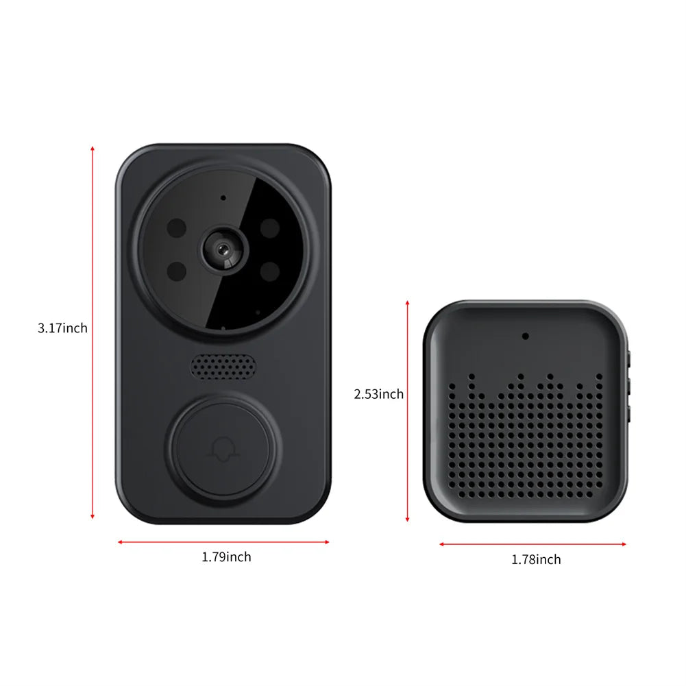M8 Wifi Smart Visual Doorbell Two-way Intercom Infrared Night Vision Remote Monitoring Security System Wifi Video Door Bell