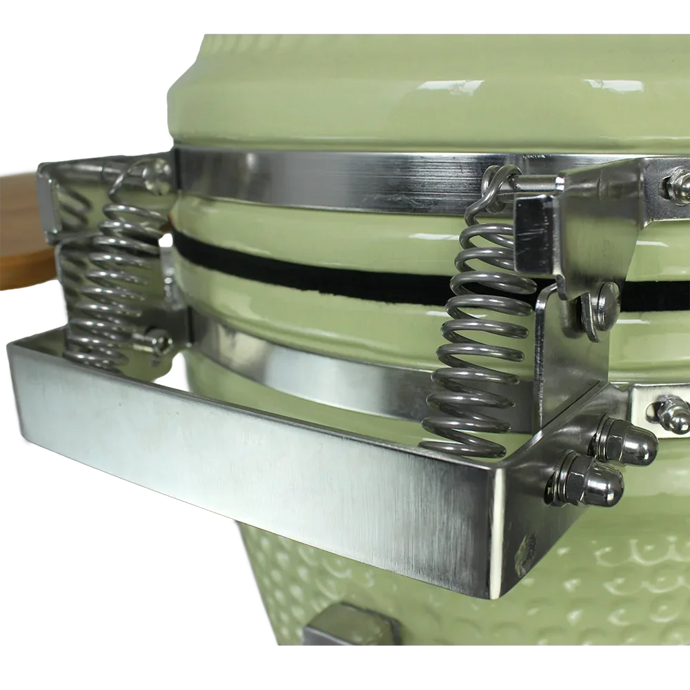 AUPLEX 16-Inch Kamado Barbecue Grill Outdoor Kitchen Smoker Bbq Egg