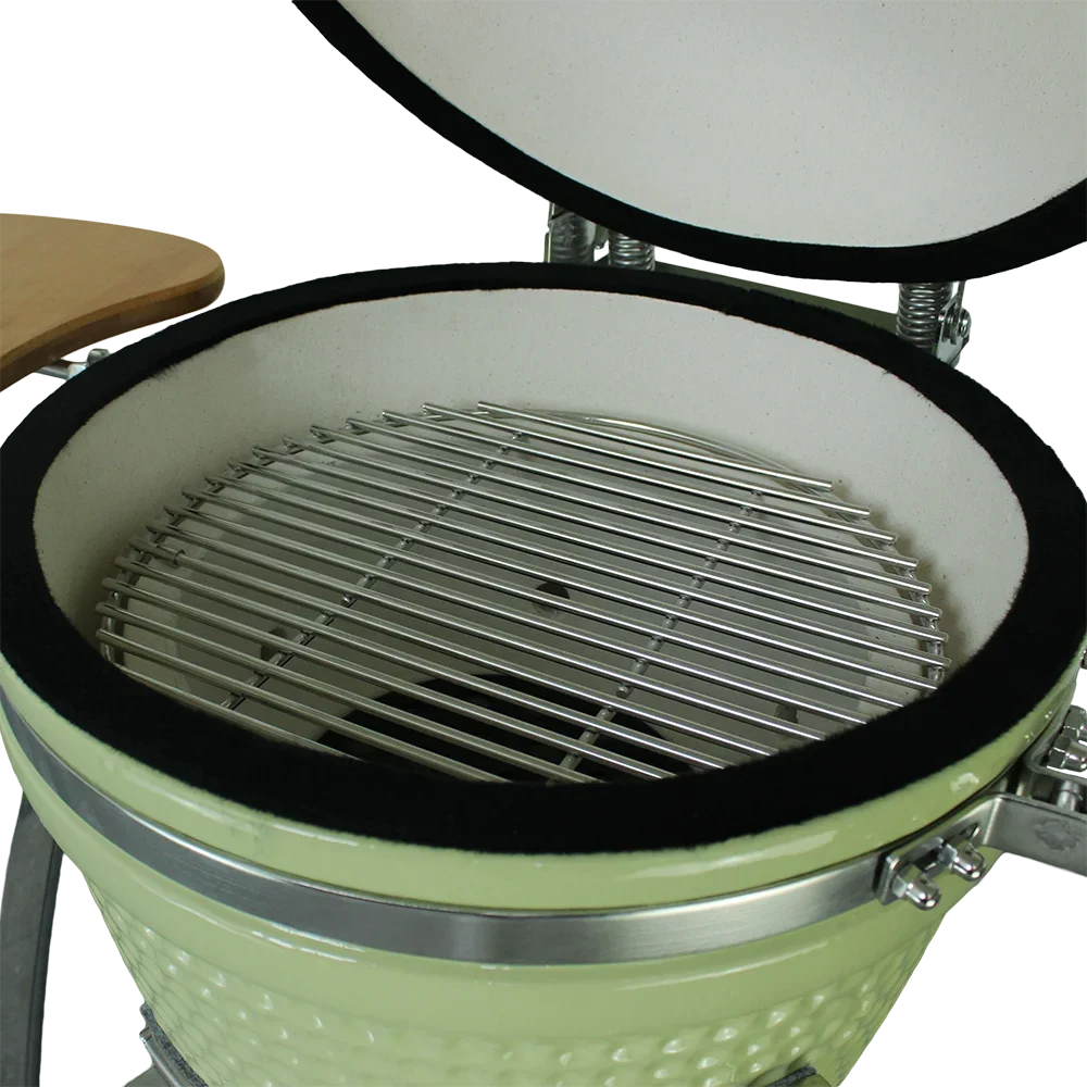 AUPLEX 16-Inch Kamado Barbecue Grill Outdoor Kitchen Smoker Bbq Egg