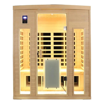 Low EMF 3-Person Far Infrared Sauna Room – Enhanced Relaxation and Detoxification Experience