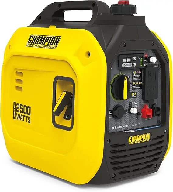 2025new-Ultralight 2500-Watt Portable Inverter Generator with Quiet Technology and Carbon Monoxide Shield by Champion Power Equi