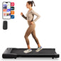 Walking Pad Under Desk Treadmill 2 in 1 Portable Treadmill with Remote Control LED Display 2.5HP Walkingpad for Home&Office