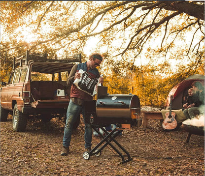 Portable Pellet Grill, Electric Pellet Smoker Grill, BBQ Grill, Outdoor Grills & Smokers, Wood Pellets, Portable Grill, Sear, Sm