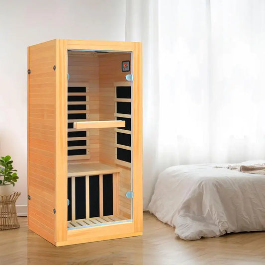 Single Infrared Sauna Room - Personal Heat Therapy Solution for Relaxation and Detoxification