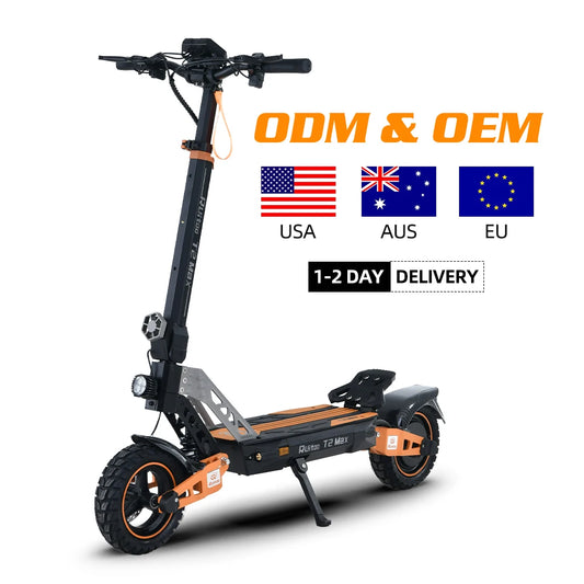 Ruitoo T2Max 1000W Nice design Electric Scooter Folding Two Wheel Scooter for Adults