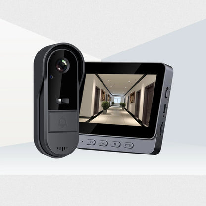 WiFi wireless smart video doorbell, Two-way outdoor 1080P HD camera, Wireless intercom voice, Smart home waterproof doorbell