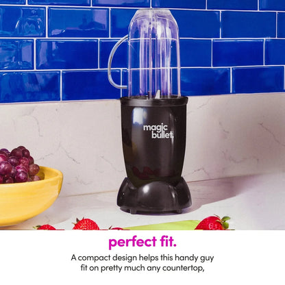 Compact Personal Blender 250W High-Torque Motor Includes Cross Blade 16oz Cup To Go Lid Easy Clean Kitchen Appliance