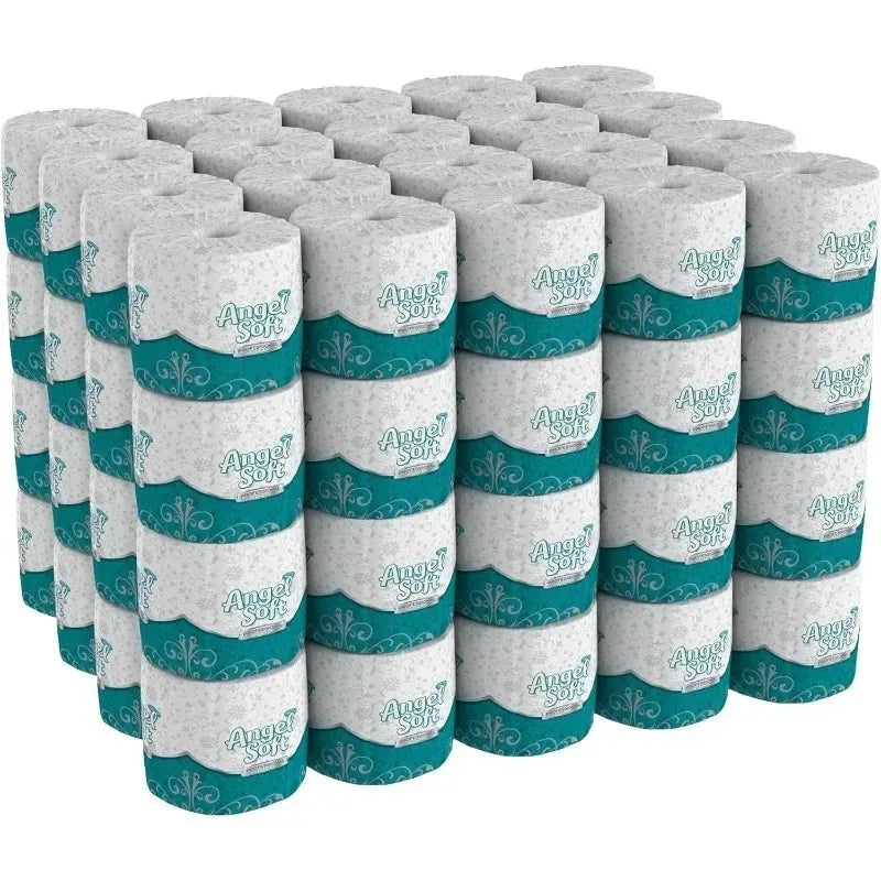 Furniture.Angel Soft Toilet Paper, 16880, Bulk Case of 80 Rolls, Individually Wrapped, 2-Ply Soft and Strong Toilet Tissue sofa