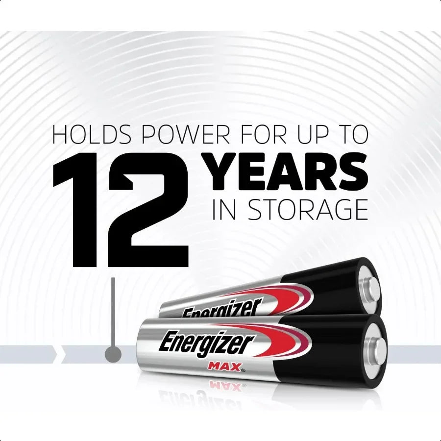 Energizer MAX AAA Batteries 24 Pack Triple A Alkaline Batteries