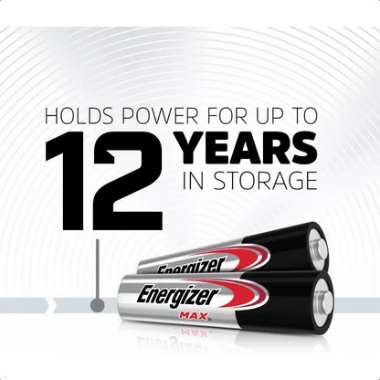 Energizer MAX AAA Batteries 24 Pack Triple A Alkaline Batteries