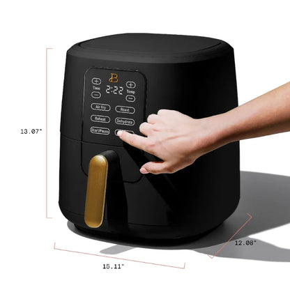 6 Qt Air Fryer with TurboCrisp Technology and Touch-Activated Display