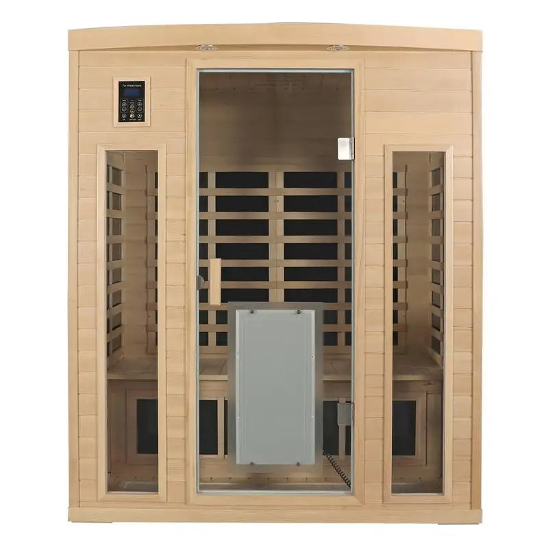 Low EMF 3-Person Far Infrared Sauna Room – Enhanced Relaxation and Detoxification Experience