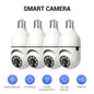 Ease Life APP-Light Bulb Security Cameras Outdoor Wireless WiFi Camera 5GHz, 360 Degree, E27 Light Socket Screw In Securi