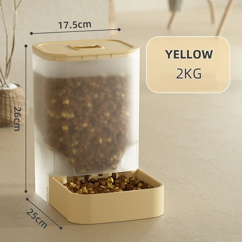 HOOPET Dogs Automatic Feeders Water Bottle Cats Bowl Food Storage Drinking Dispenser Container Pet Supplies