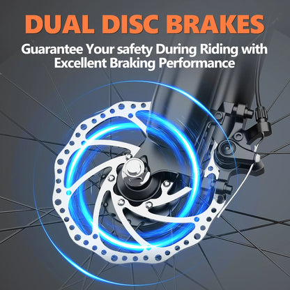 Kickwey LD20 Adult Electric Bike 1500w 32MPH 48V20ah Mountain Electric Bicycle 20 Inch Fat Tire Motorcycle E Bike