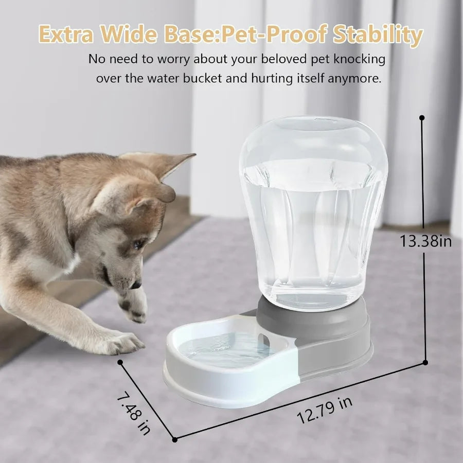 1.58 Gallon Automatic Dog Water Bowl Dispenser with Large Capacity Water Feeder for Cats and Dogs BPAFree Ideal for Continuous