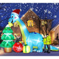 13.6 Ft Long Christmas Inflatable Decorations for Outdoor Yard Lawn Garden Party Featuring Huge Inflatable Dragon Dinosaur with
