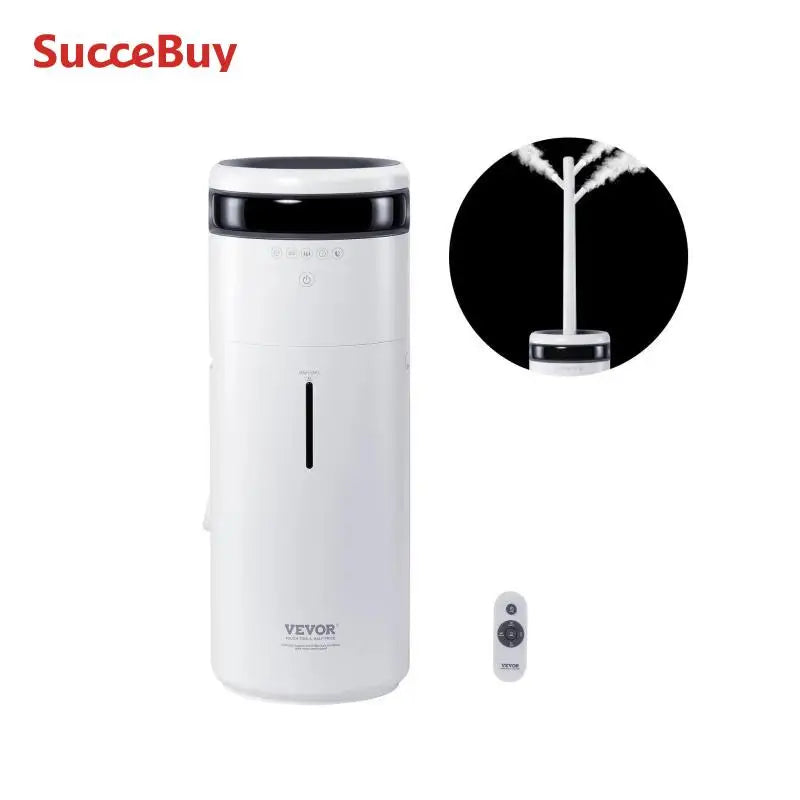 SucceBuy Humidifier for Home Large Room Commercial Humidifier for Whole House 16L Water Tank 12h Timer Auto Shut-Off Greenhouse