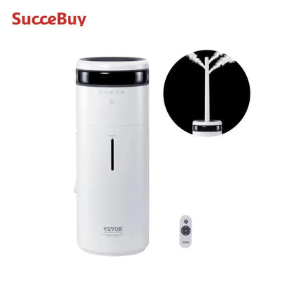 SucceBuy Humidifier for Home Large Room Commercial Humidifier for Whole House 16L Water Tank 12h Timer Auto Shut-Off Greenhouse