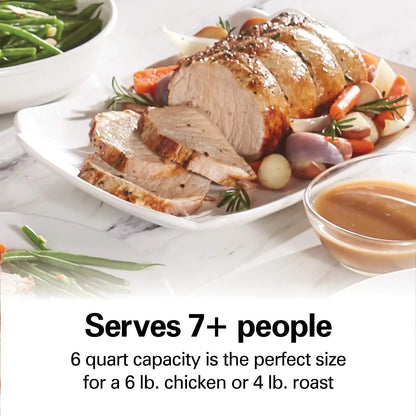 Hamilton Beach 6 Quart Programmable Slow Cooker Stainless Steel with Lock Lid & Sear-Cook Feature for Kitchen Cooking Appliances