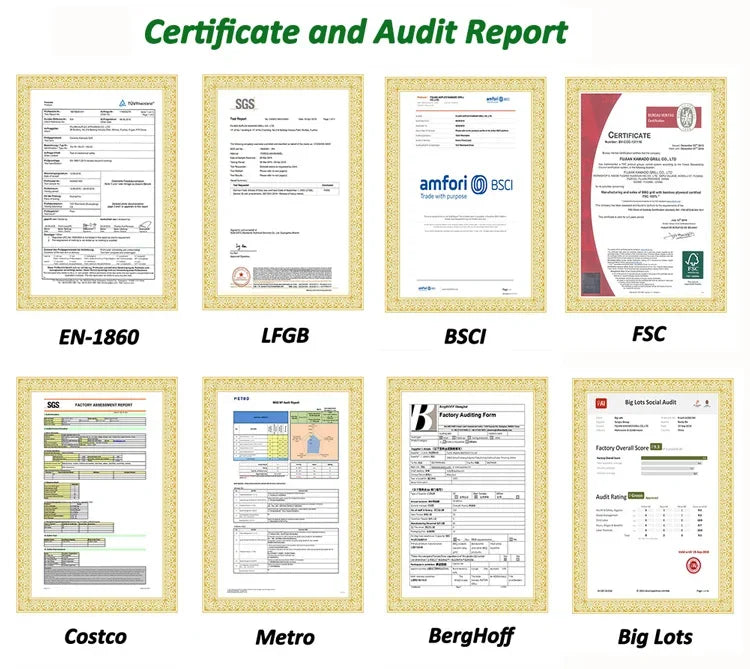 AUPLEX 16-Inch Kamado Barbecue Grill Outdoor Kitchen Smoker Bbq Egg