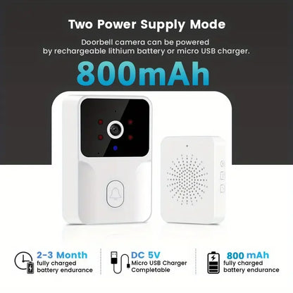 HD Wireless WiFi Visible Doorbell Camera Waterproof Video Door Bell Smart Outdoor Security Doorbell With Camera Vision Tools