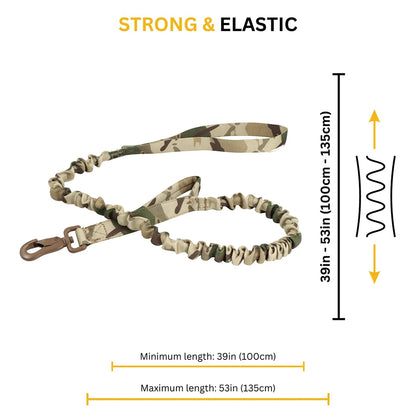 Dog Harness Leash Collar Patches Set for Medium Large Dogs Military Pet Vest Adjustable Tactical Dog Harnesses Training Walking