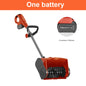 Foldable Lithium Snow Blower Cordless Snowplow Portable Hand Push Snow Clearer Small Cleaning Machine Snow Pusher