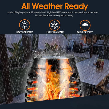 Solar Outdoor Lights,12LED Solar Tiki Torches with Flickering Flame, IP65 Waterproof Mini Torch Lights Auto On/Off for Garden