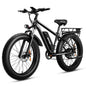 AMYET Electric Bike EB26 Adults Electric Bicycle Peak 1500W 48V 15AH e bike 26" Fat Tire Mountain Bike 31mph  Electric Dirt Bike