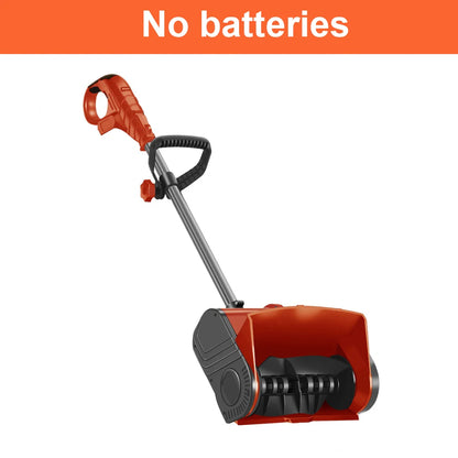 Foldable Lithium Snow Blower Cordless Snowplow Portable Hand Push Snow Clearer Small Cleaning Machine Snow Pusher