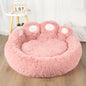 Fluffy Dog Bed Plush Kennel Accessories Pet Products Large Dogs Beds Bedding Sofa Basket Small Mat Cats Big Cushion Puppy Pets