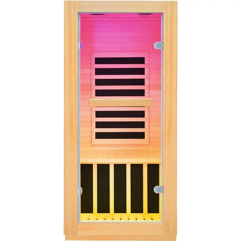 Single Infrared Sauna Room - Personal Heat Therapy Solution for Relaxation and Detoxification
