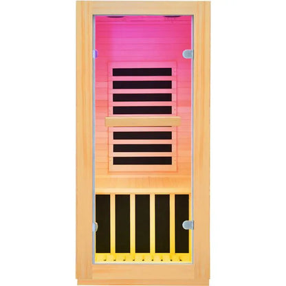 Single Infrared Sauna Room - Personal Heat Therapy Solution for Relaxation and Detoxification
