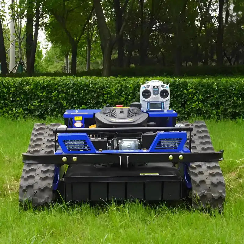 crawler grass cutter lawn mover Remote control lawn mower Robotic Lawn Mowe CE/ISO certified Sale garden