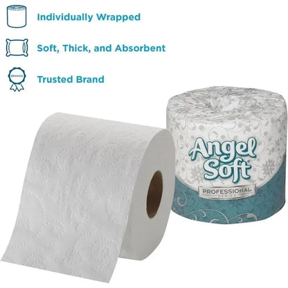 Furniture.Angel Soft Toilet Paper, 16880, Bulk Case of 80 Rolls, Individually Wrapped, 2-Ply Soft and Strong Toilet Tissue sofa