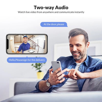HD Wireless WiFi Visible Doorbell Camera Waterproof Video Door Bell Smart Outdoor Security Doorbell With Camera Vision Tools