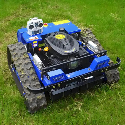 crawler grass cutter lawn mover Remote control lawn mower Robotic Lawn Mowe CE/ISO certified Sale garden