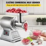 SucceBuy 122 Kg/H 250 KG/H Electric Meat Mincer Chopper Heavy Duty Food Processors Kitchen Appliances Commercial Grinder Machine