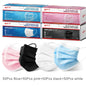 GTT 50/100Pcs Disposable Face Mask individually packaged 3 Ply breathable Earloop Protective Mask for Home School Office Outdoor