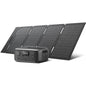 Solar Generator RIVER 3 with 45W Solar Panel - 245Wh Portable LiFePO4 Power Station, 300W Up to 600W AC Output