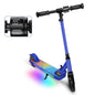 Kids Electric Scooter for Ages 6-14,150W Motor,4 Adjustable Height&Speed,LED Display&Colorful Lights,Best Gifts for Girls&Boys