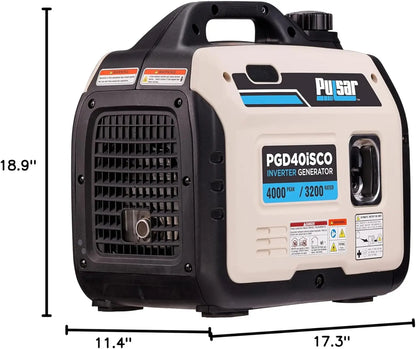 XMSJ*[XMSJ]XMSJ-PGD40ISCO Ultra Light Quiet 4000W Portable Gas Inverter Generator